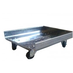 PLATAFORMA INOX CON RUEDAS...